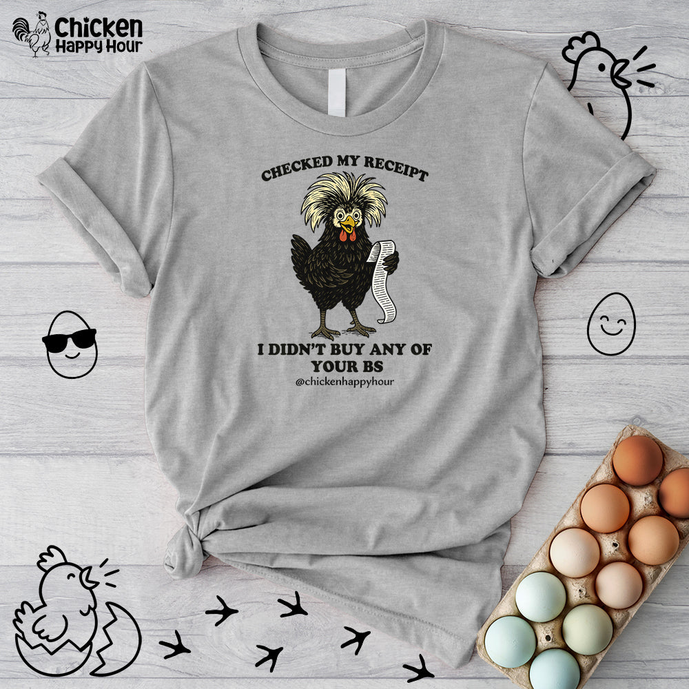 Checked My Receipt Unisex Tee