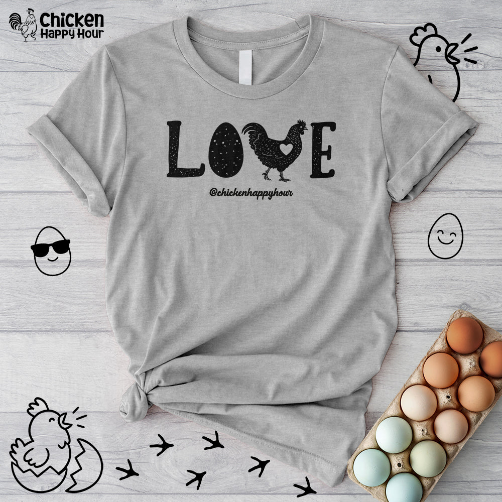 Love Chicken Unisex Tee