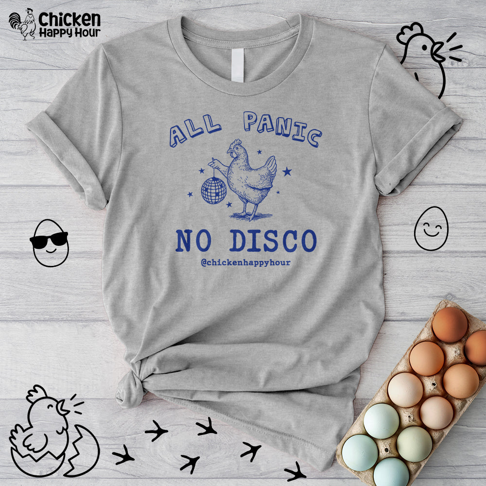 All Panic No Disco Unisex Tee