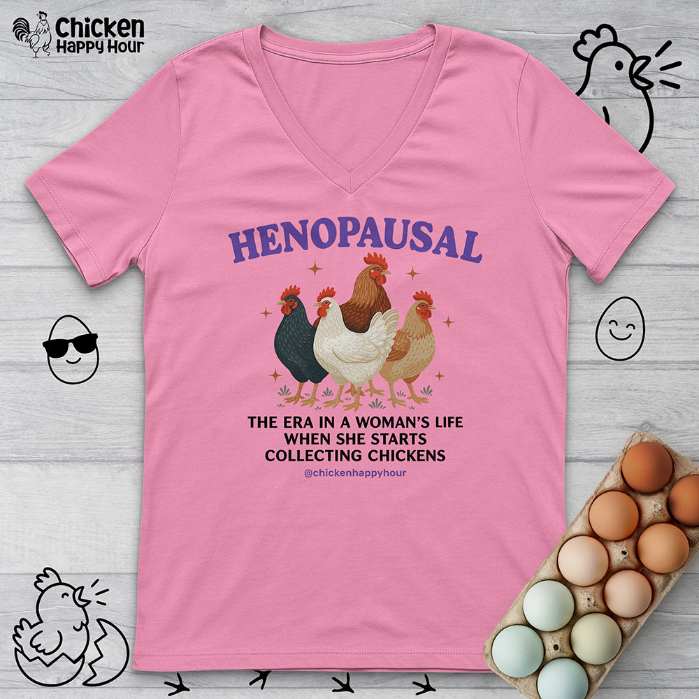Henopausal V-Neck Tee