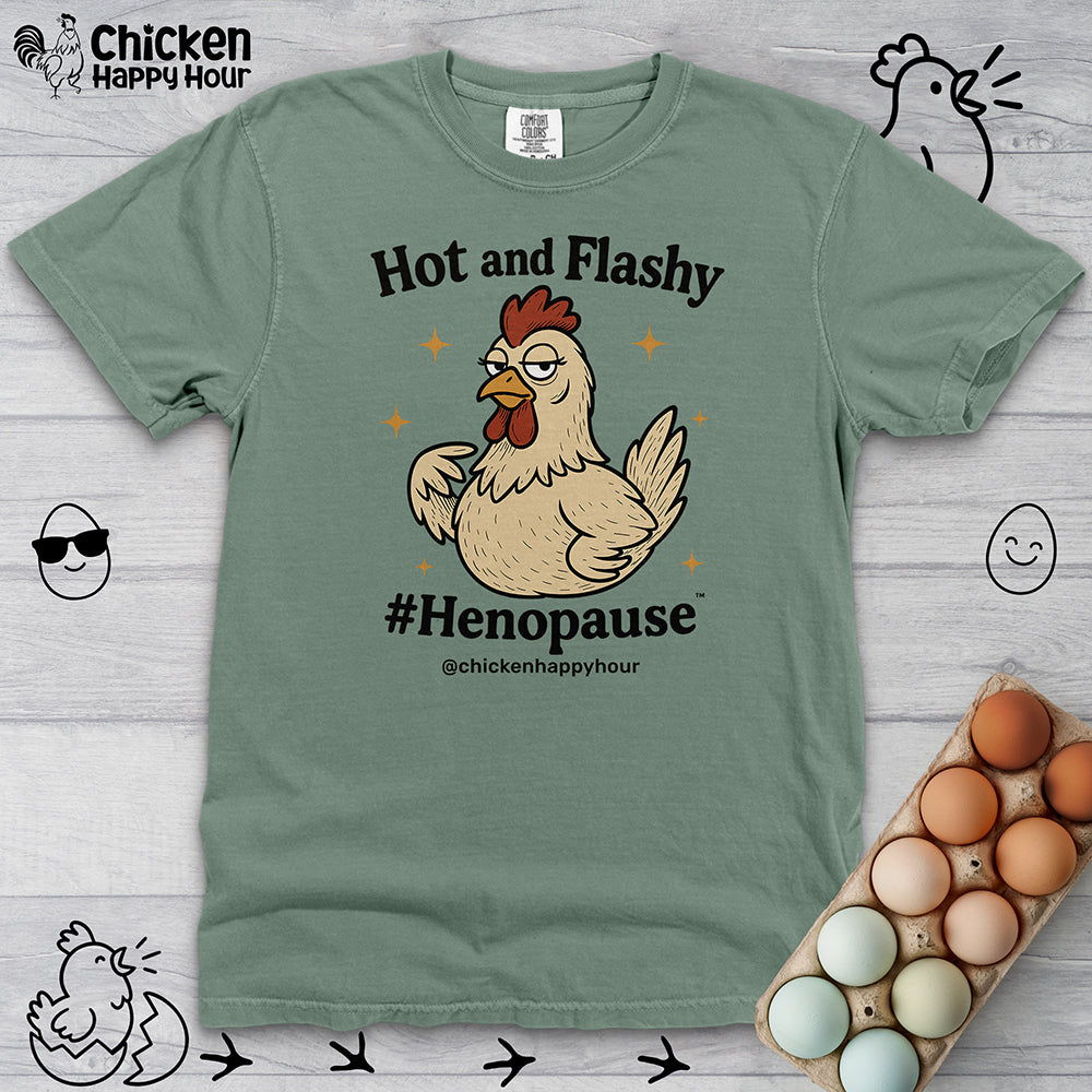 Hot and Flashy Unisex Comfort Colors Tee