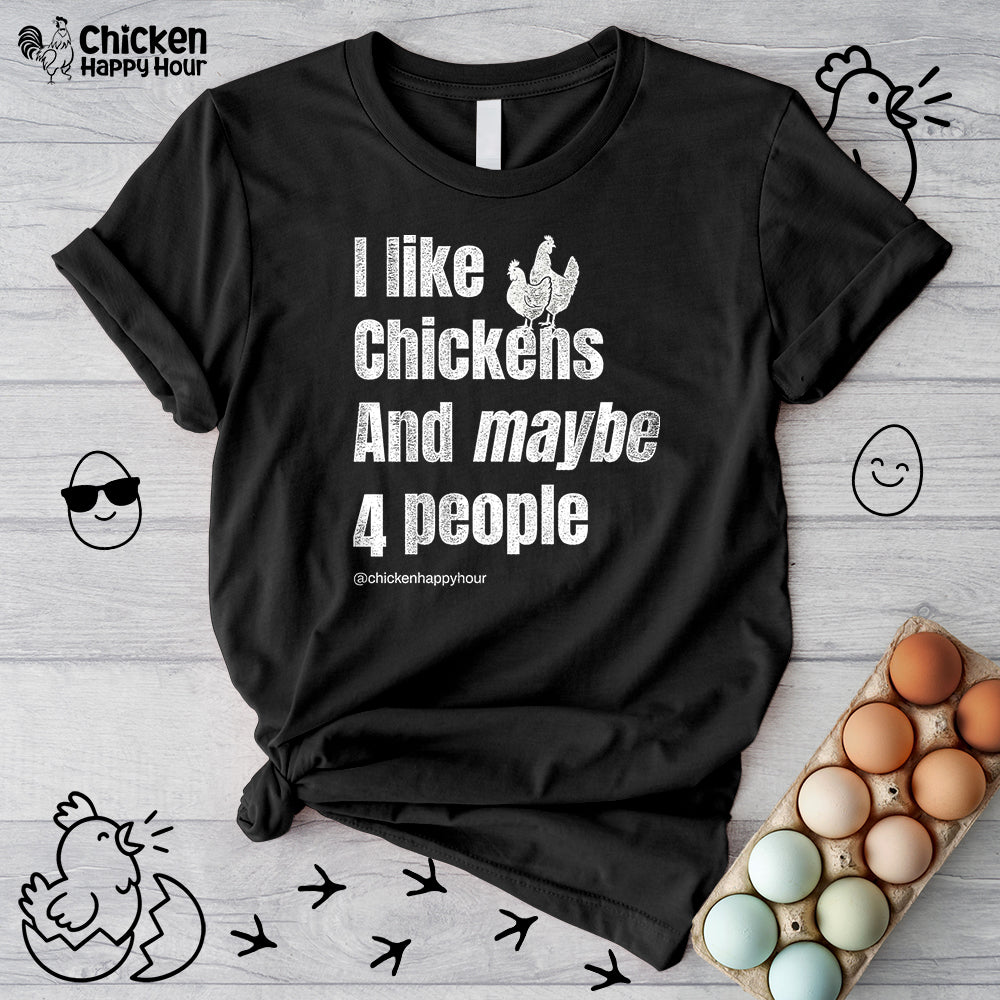I Like Chickens Unisex Tee