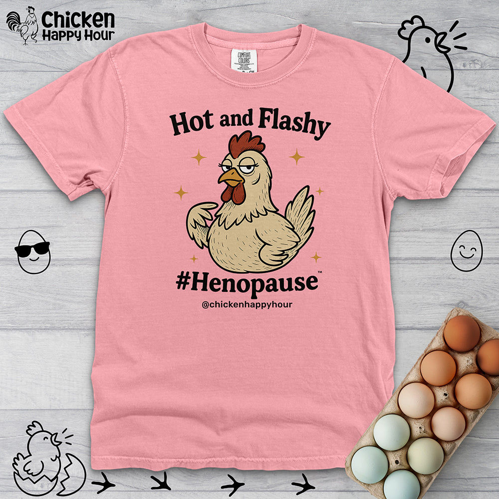 Hot and Flashy Unisex Comfort Colors Tee