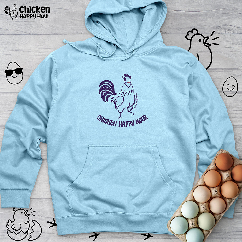 Feminine Chicken Hooded Sweatshirt