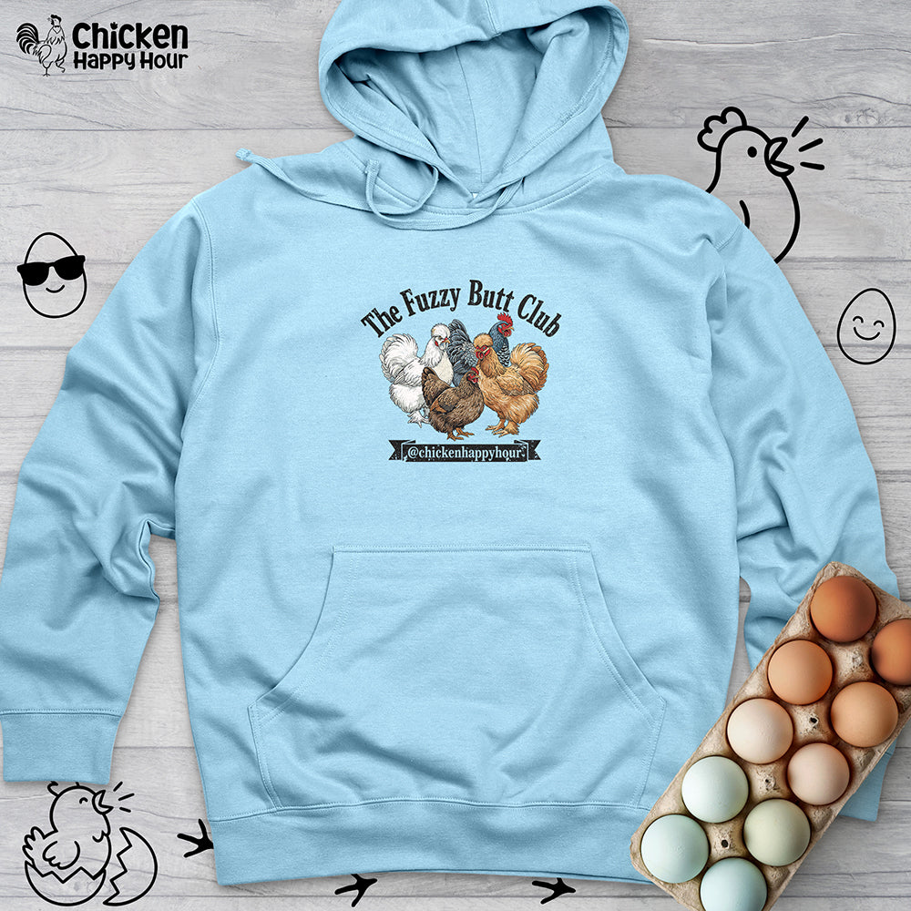The Fuzzy Butt Club Hooded Sweatshirt