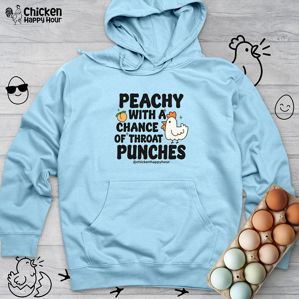 Peachy Hooded Sweatshirt