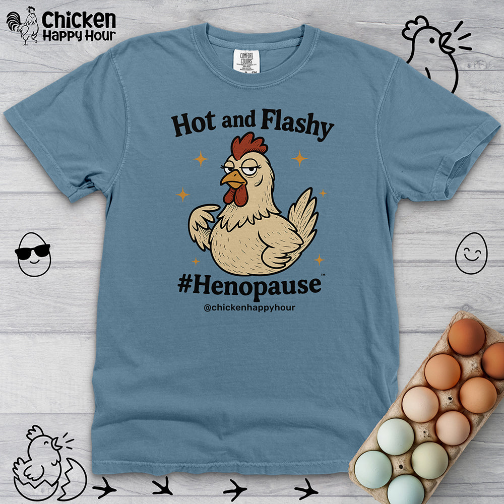 Hot and Flashy Unisex Comfort Colors Tee