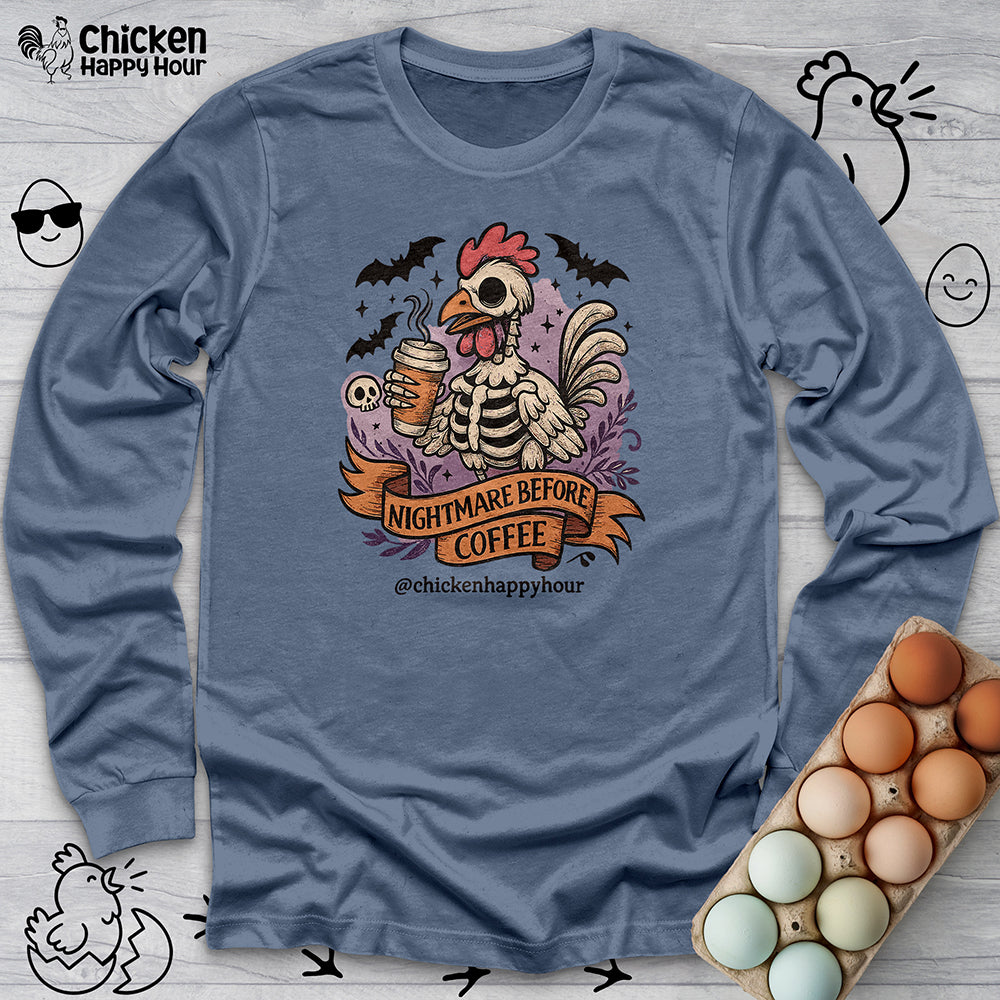 Nightmare Before Coffee Long Sleeve