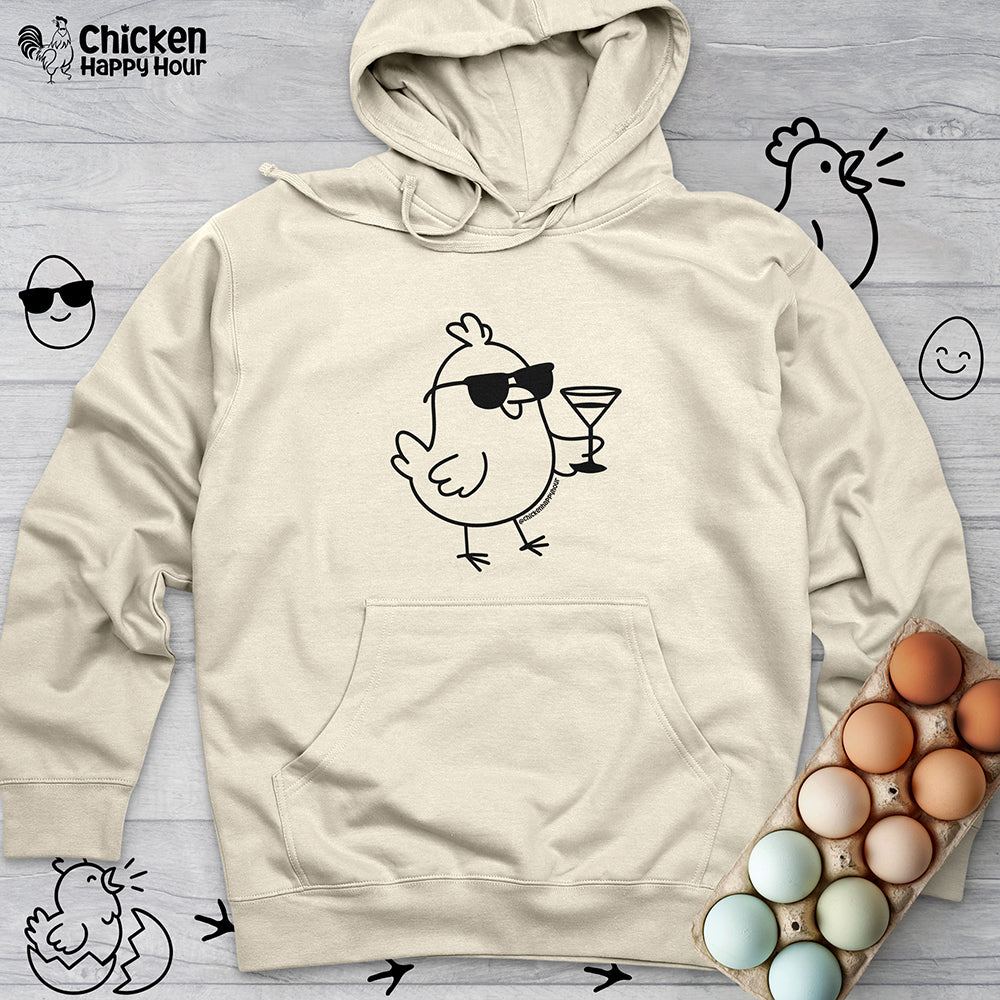 Chicken With Tequila Hooded Sweatshirt