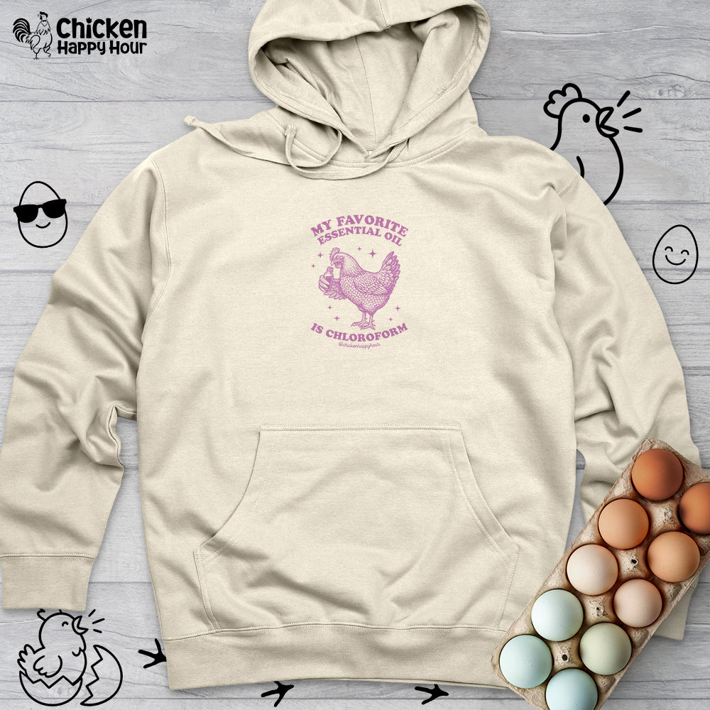 My favorite Essential Oil is Chloroform Hooded Sweatshirt