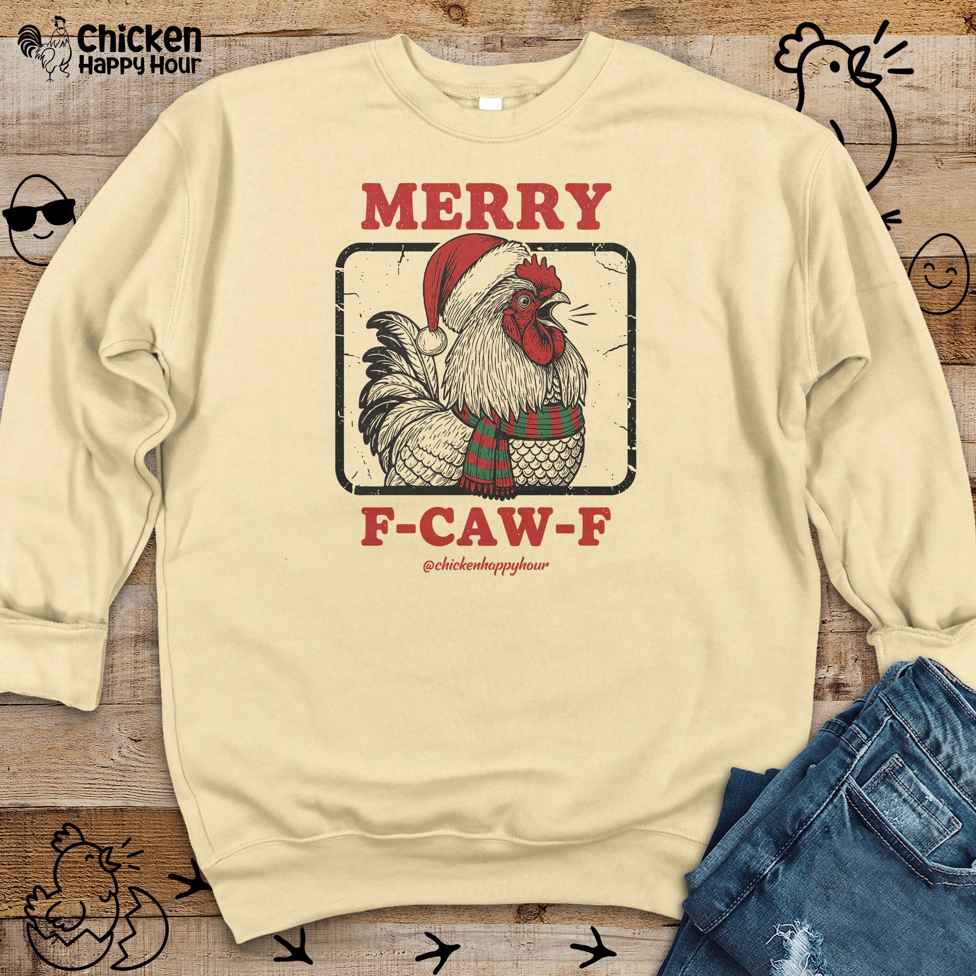 Merry F-Caw-F Sweatshirt