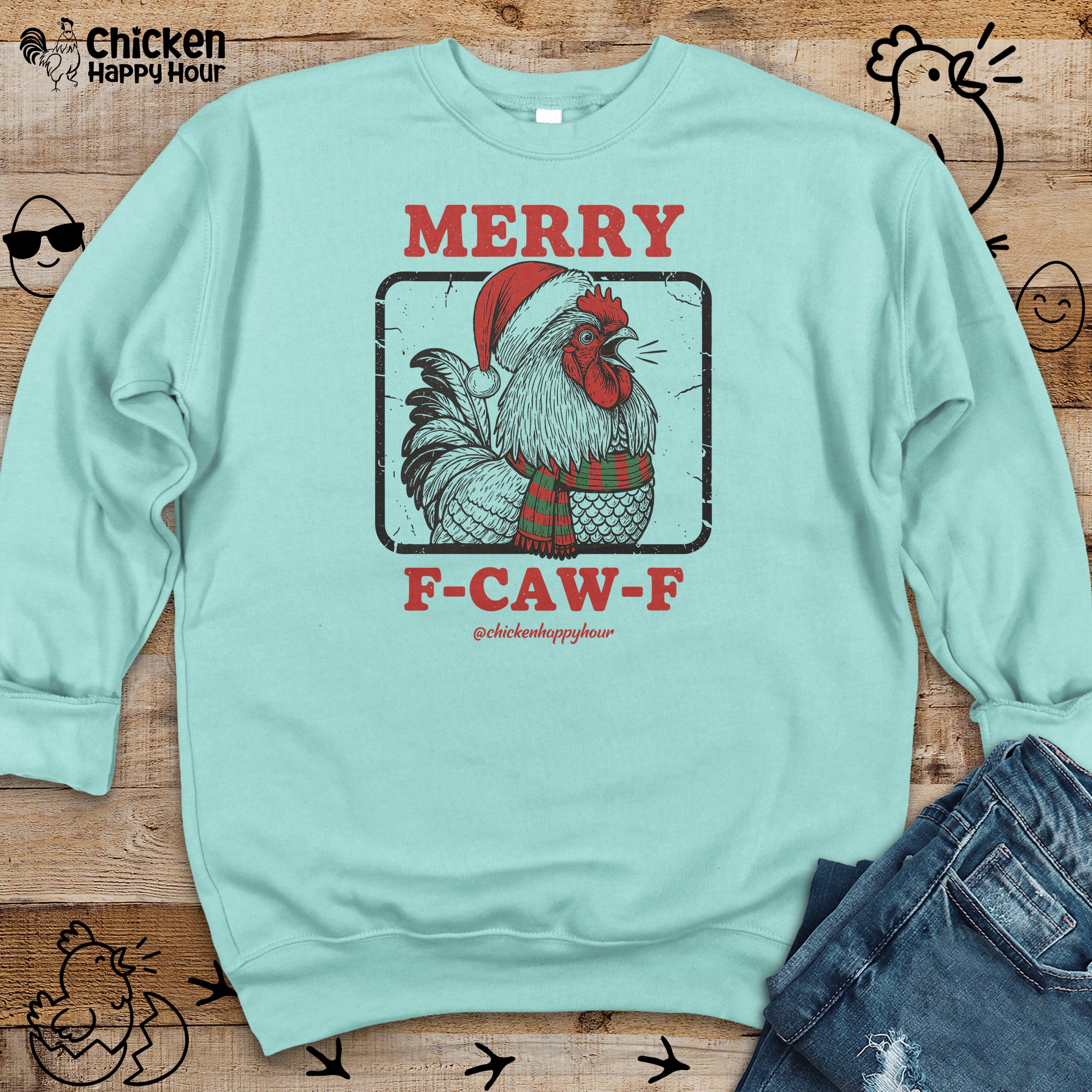 Merry F-Caw-F Sweatshirt