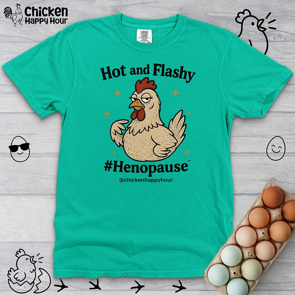 Hot and Flashy Unisex Comfort Colors Tee