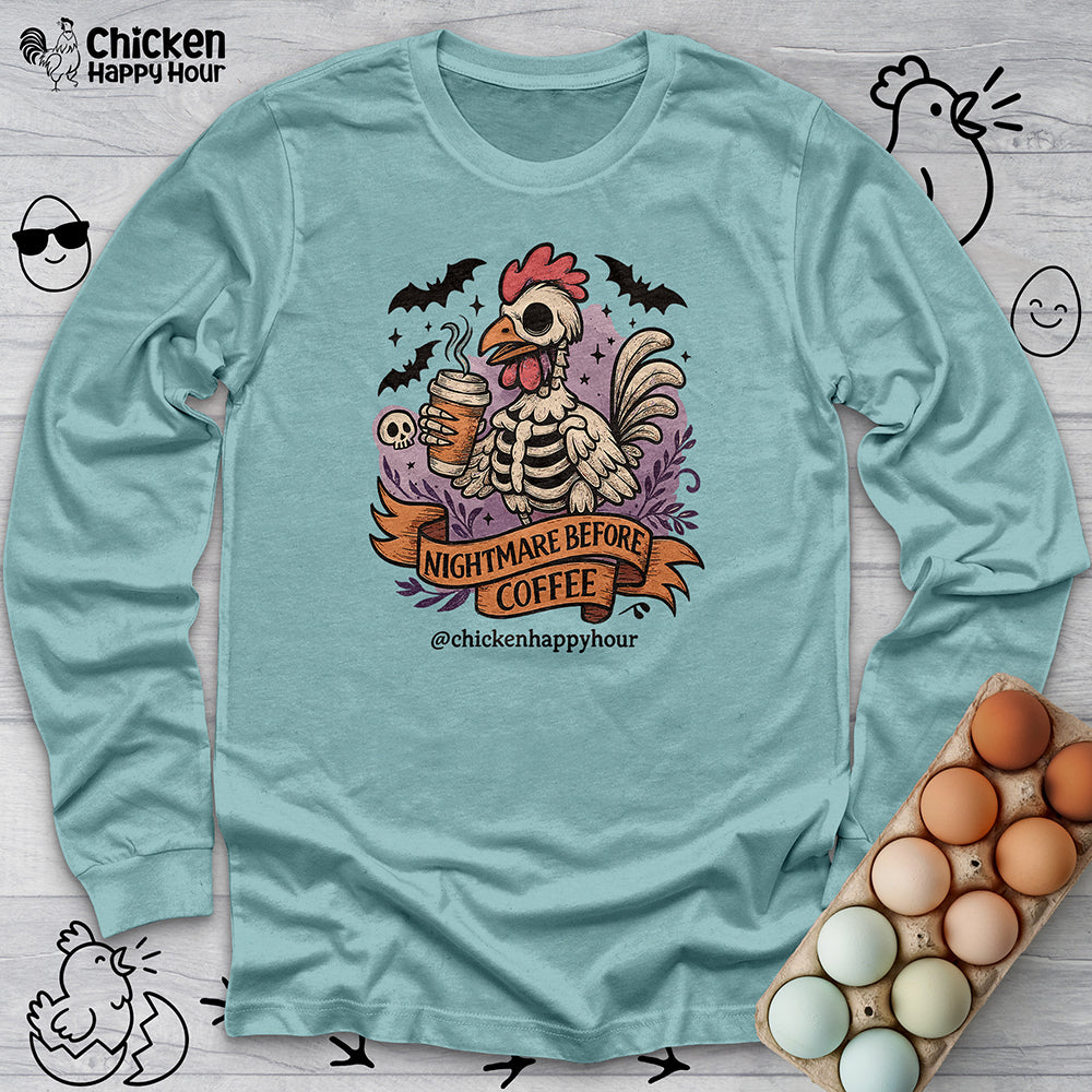 Nightmare Before Coffee Long Sleeve