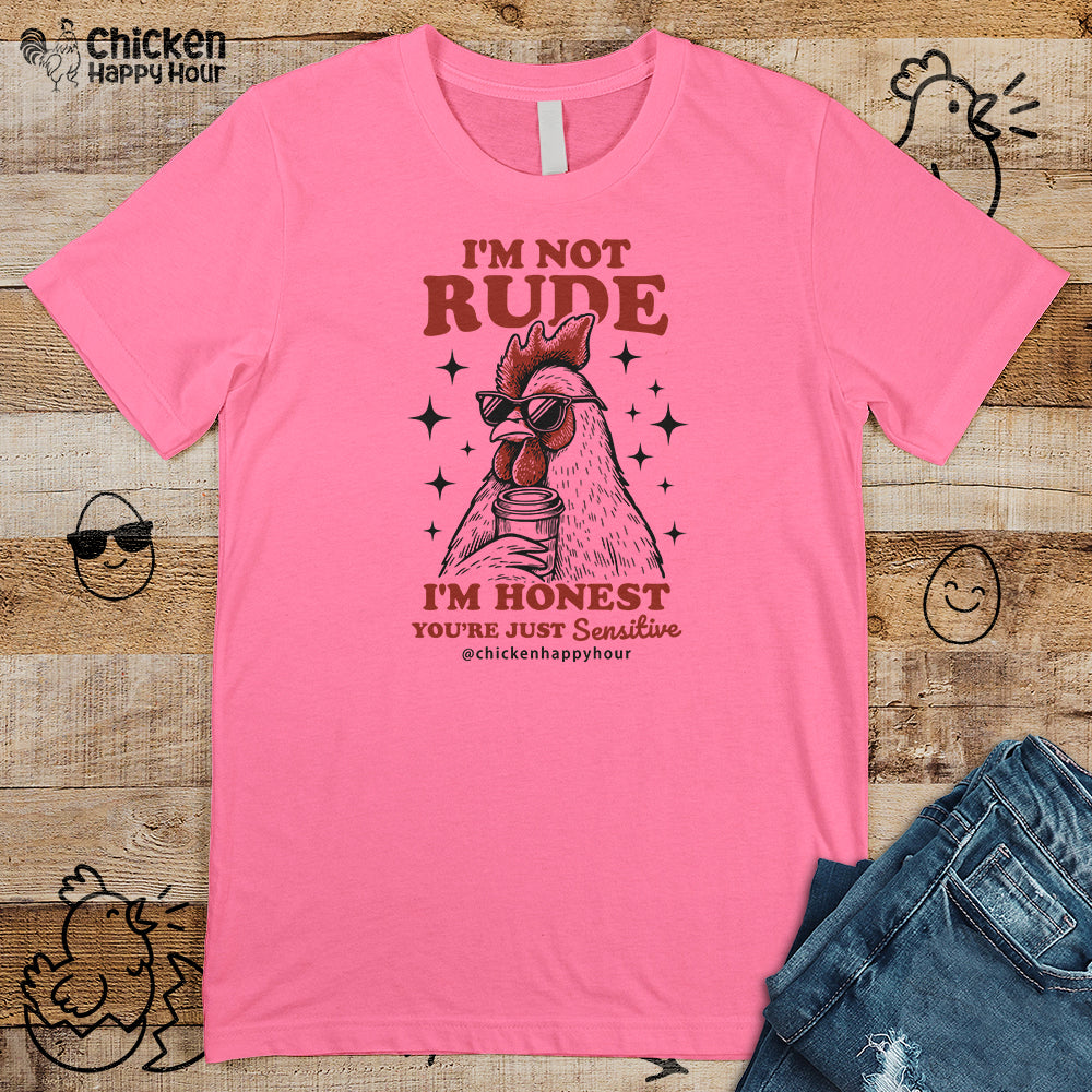 I'm Not Rude Unisex Tee