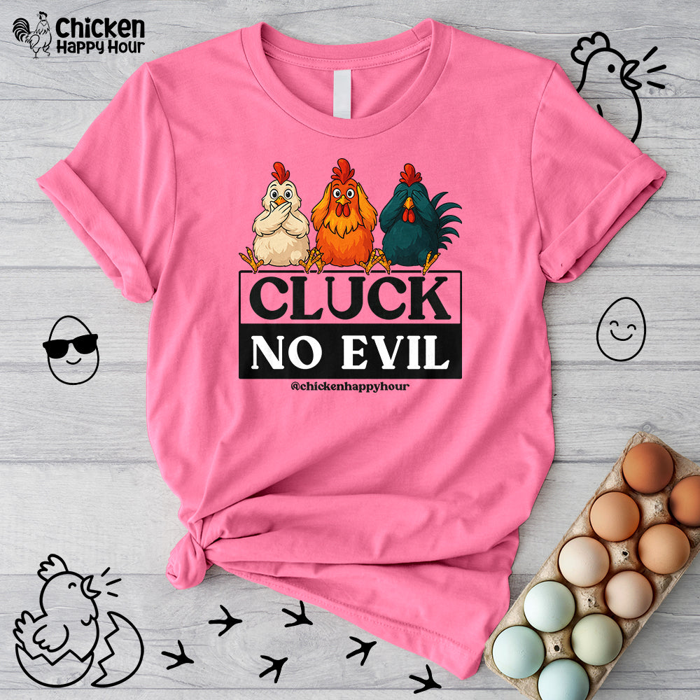 Cluck, No Evil Unisex Tee