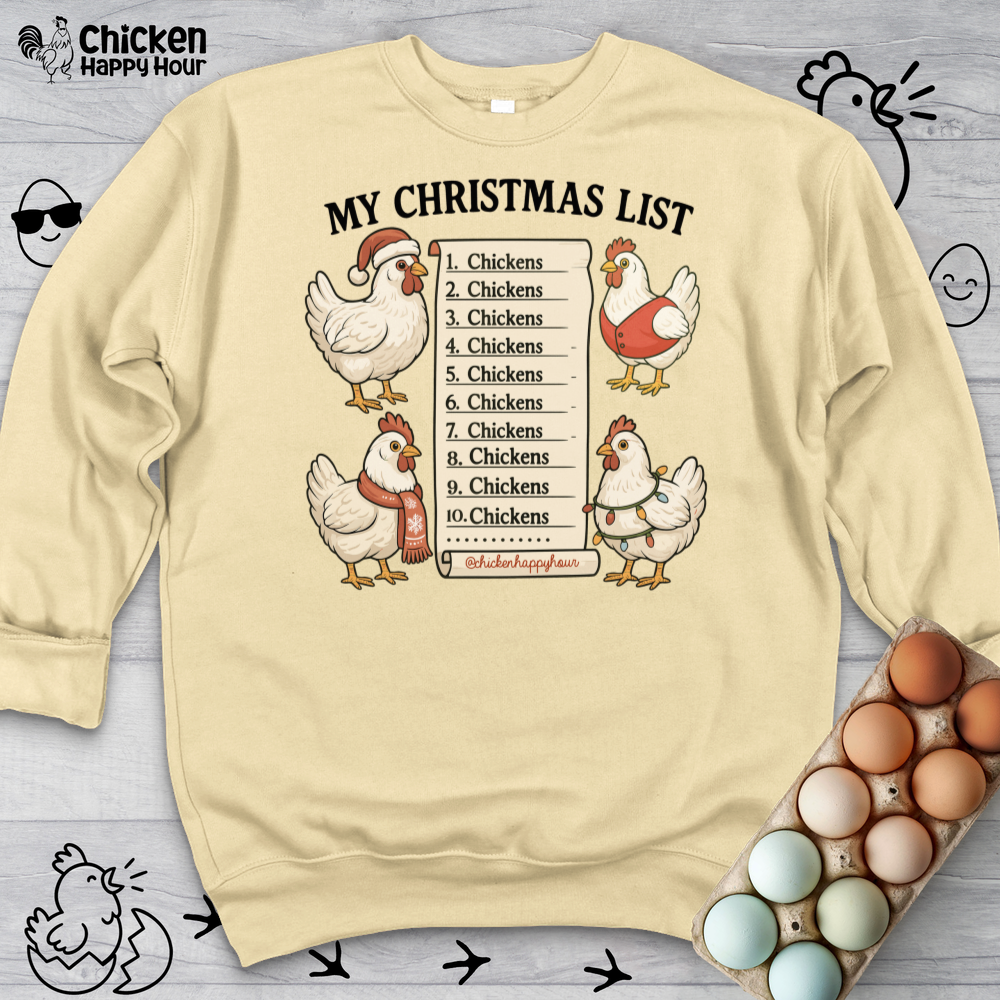 Christmas List Sweatshirt