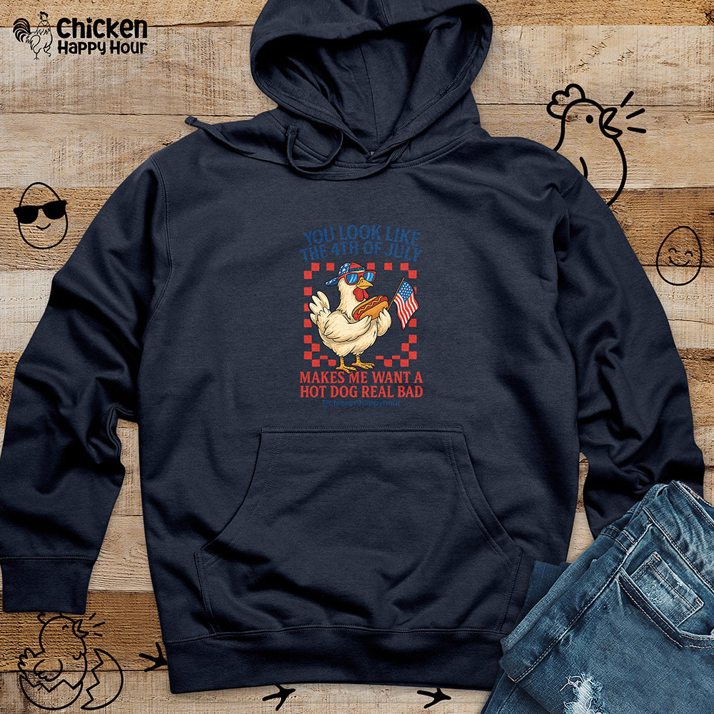 You look like the 4th of July Hooded Sweatshirt