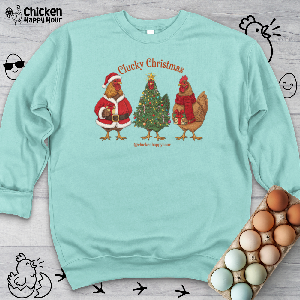 Clucky Christmas Sweatshirt