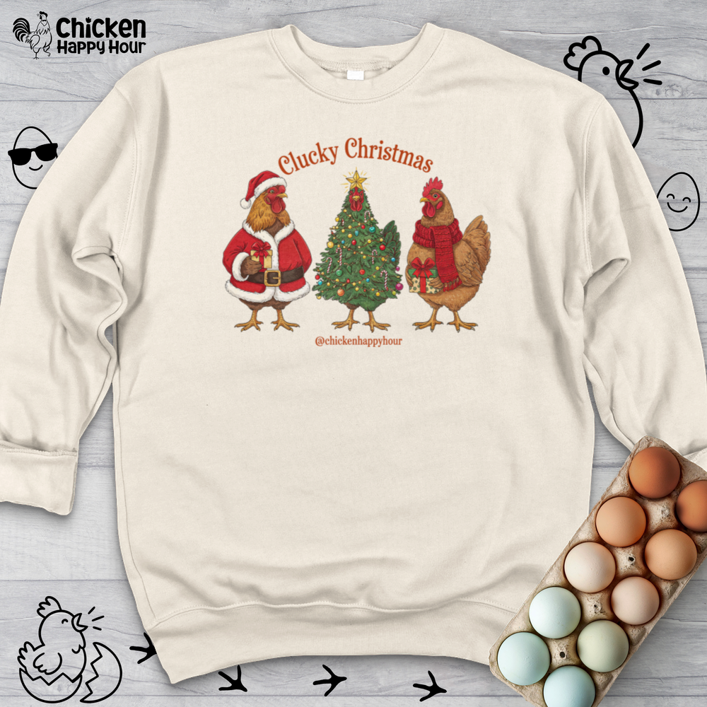Clucky Christmas Sweatshirt