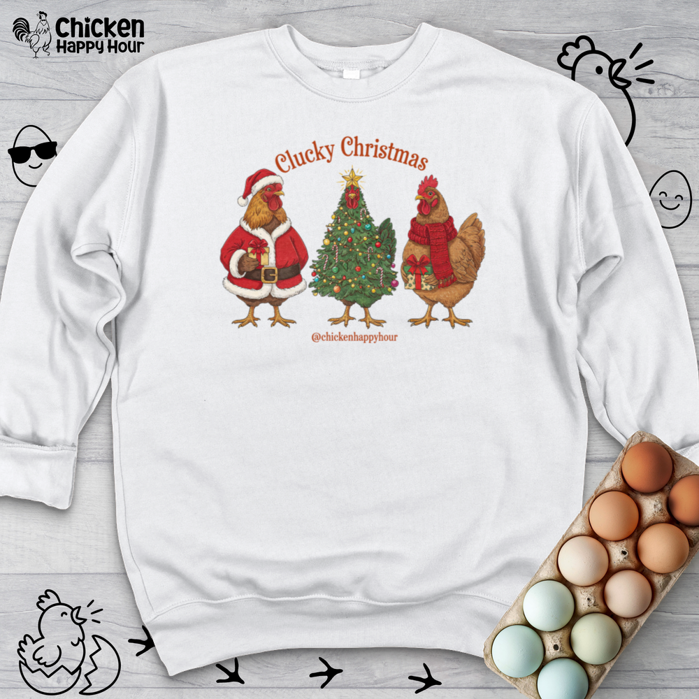 Clucky Christmas Sweatshirt