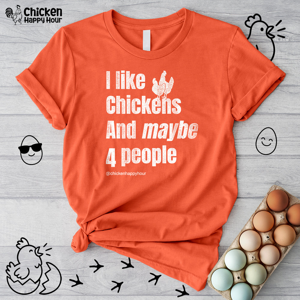 I Like Chickens Unisex Tee