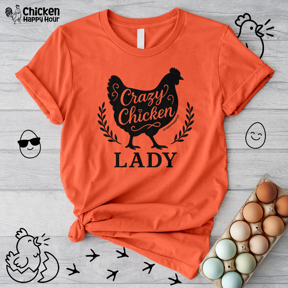Crazy Chicken Lady Unisex Tee