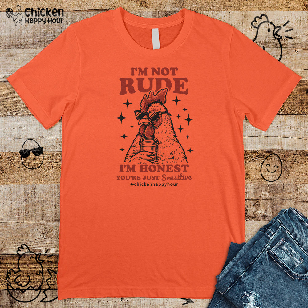 I'm Not Rude Unisex Tee