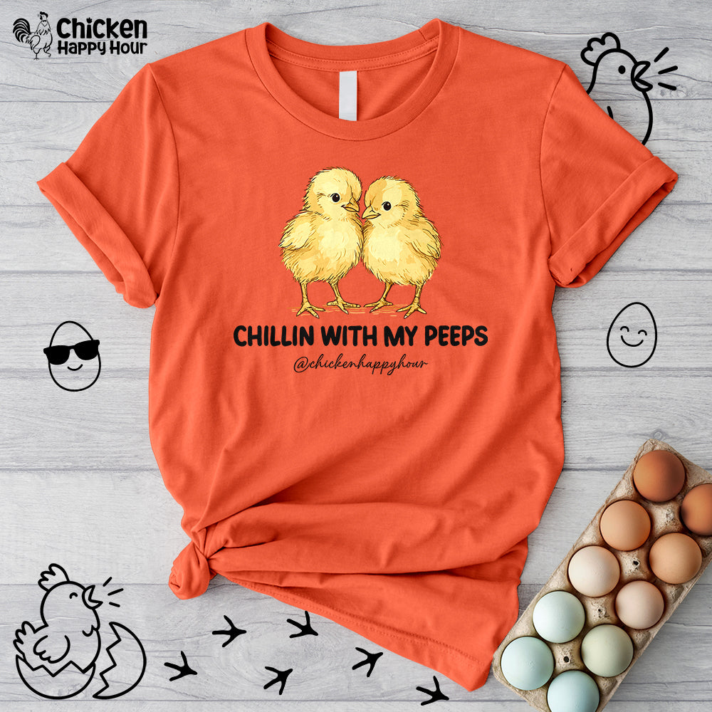 Chillin with my Peeps Unisex Tee