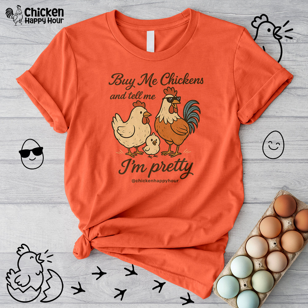 Buy Me Chickens Unisex Tee