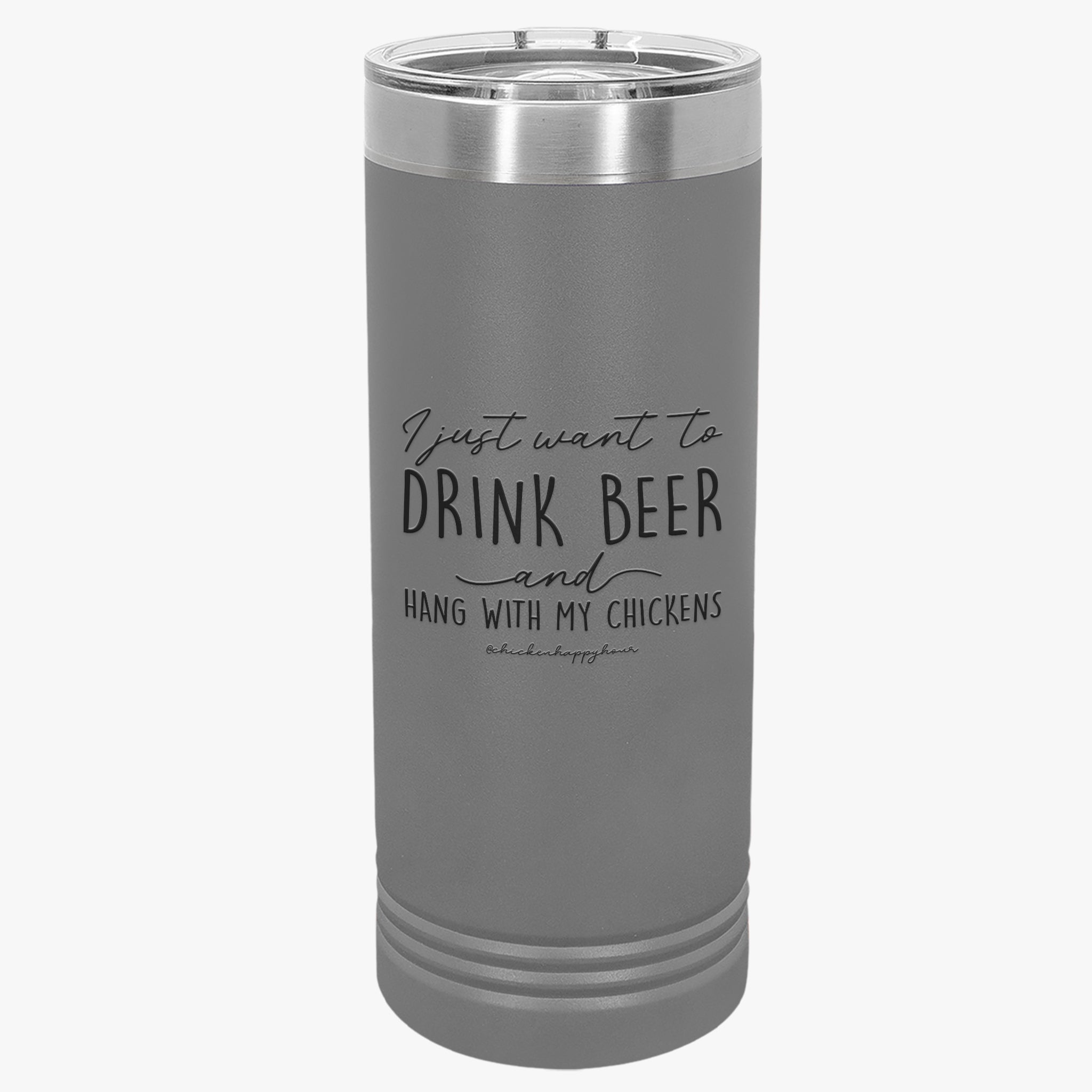 I Just Want to Drink Beer Tumbler