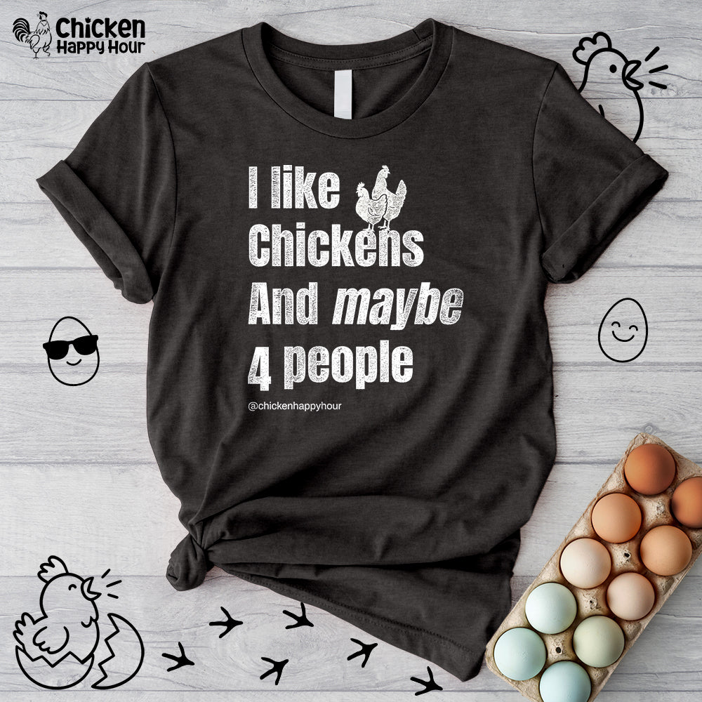 I Like Chickens Unisex Tee