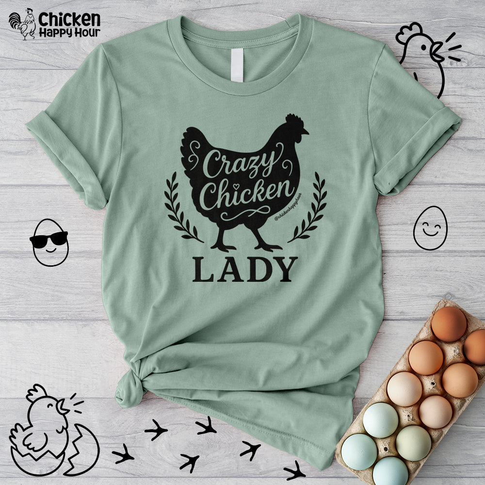 Crazy Chicken Lady Unisex Tee