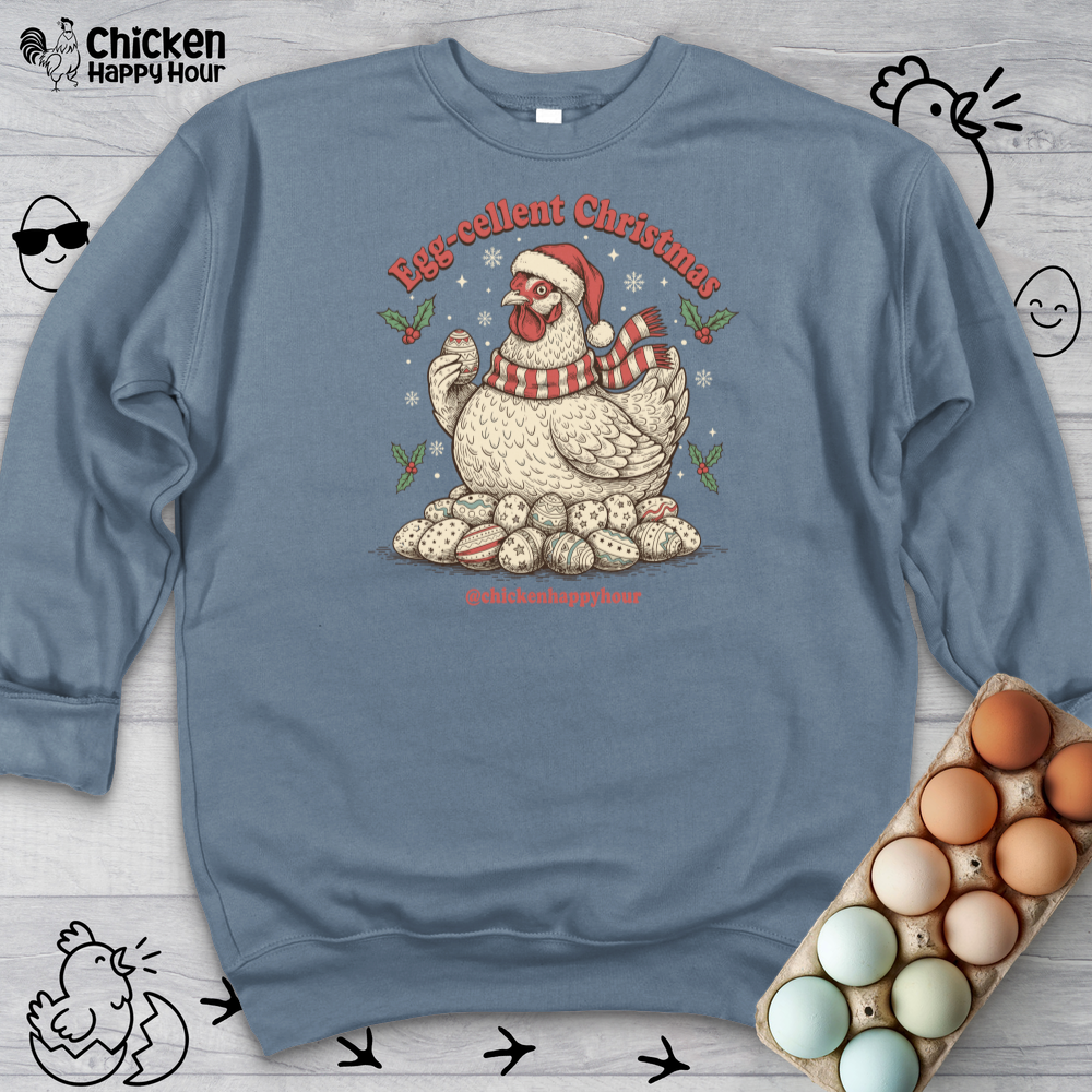 Egg-cellent Christmas Sweatshirt
