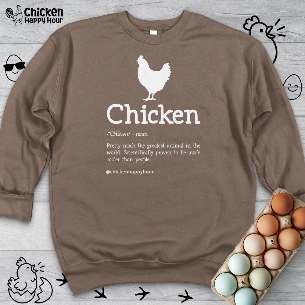 Chicken Definition Sweatshirt