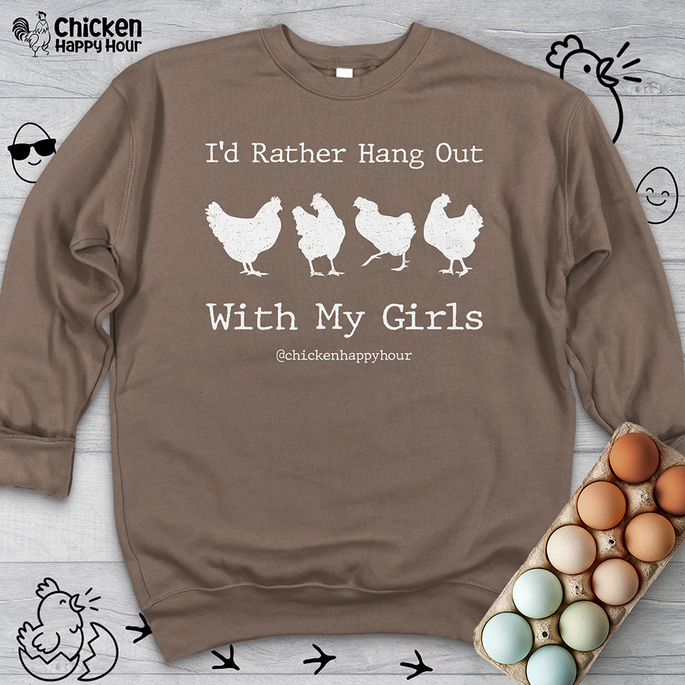 I'd Rather Hang Out Sweatshirt