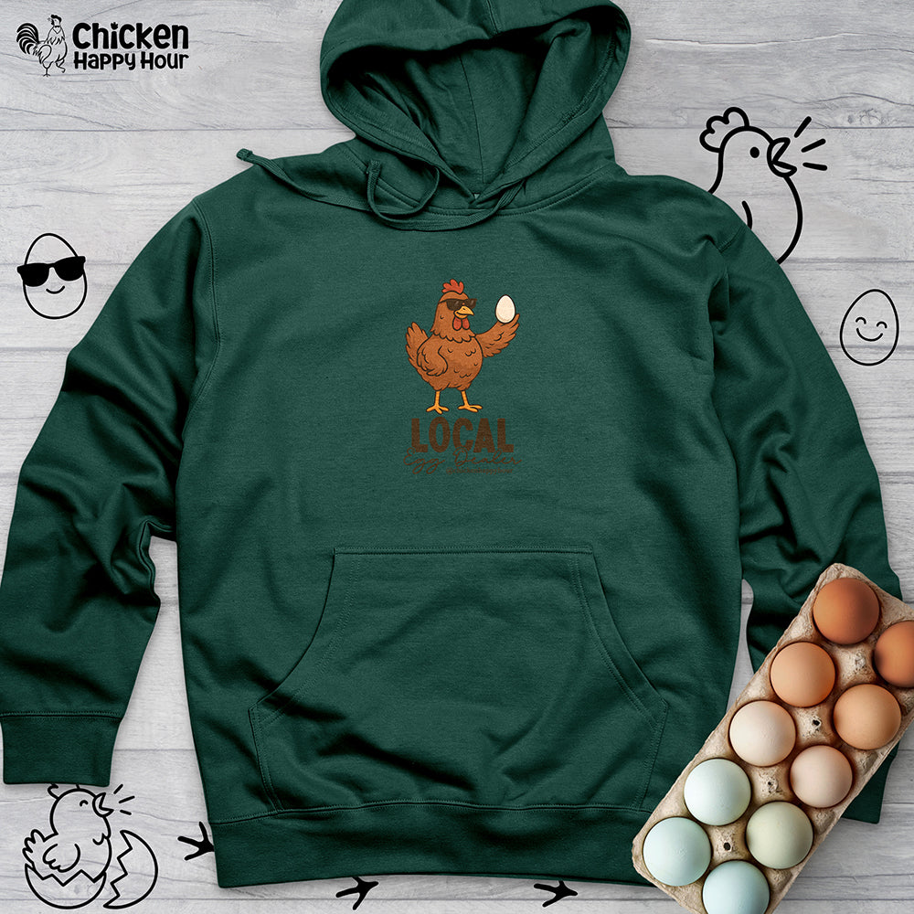 Local Egg Dealer Hooded Sweatshirt