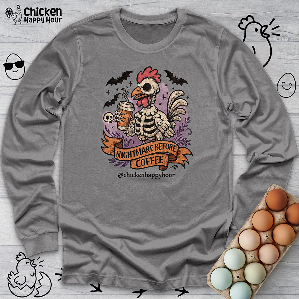 Nightmare Before Coffee Long Sleeve