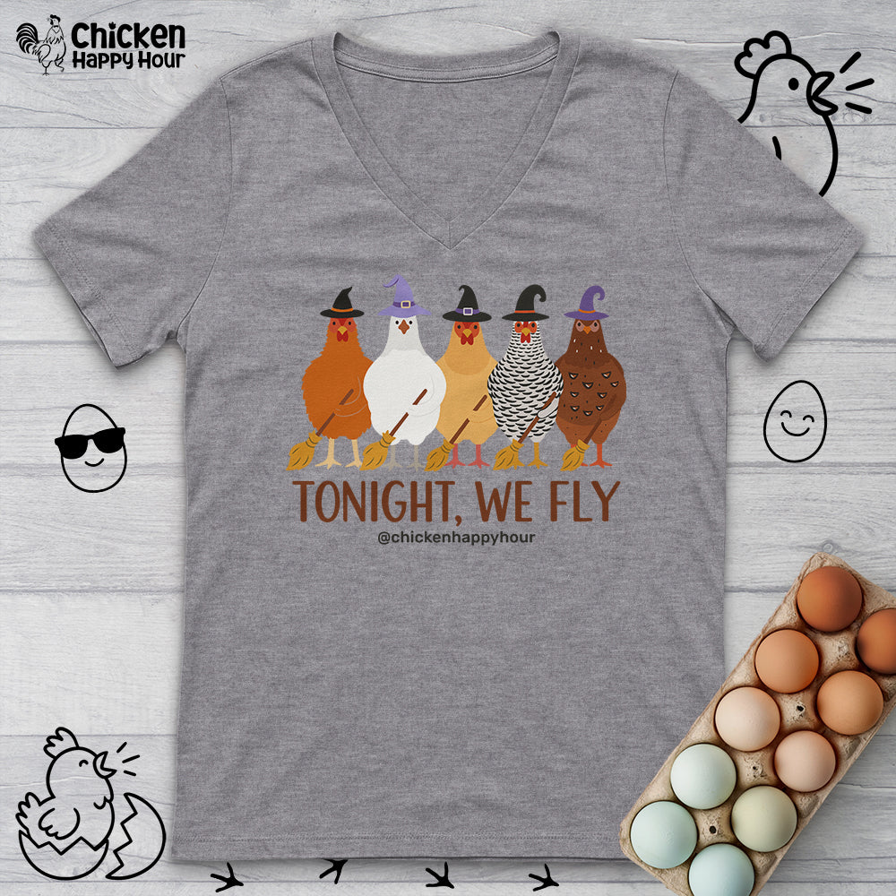 Tonight We Fly 01 V-Neck Tee