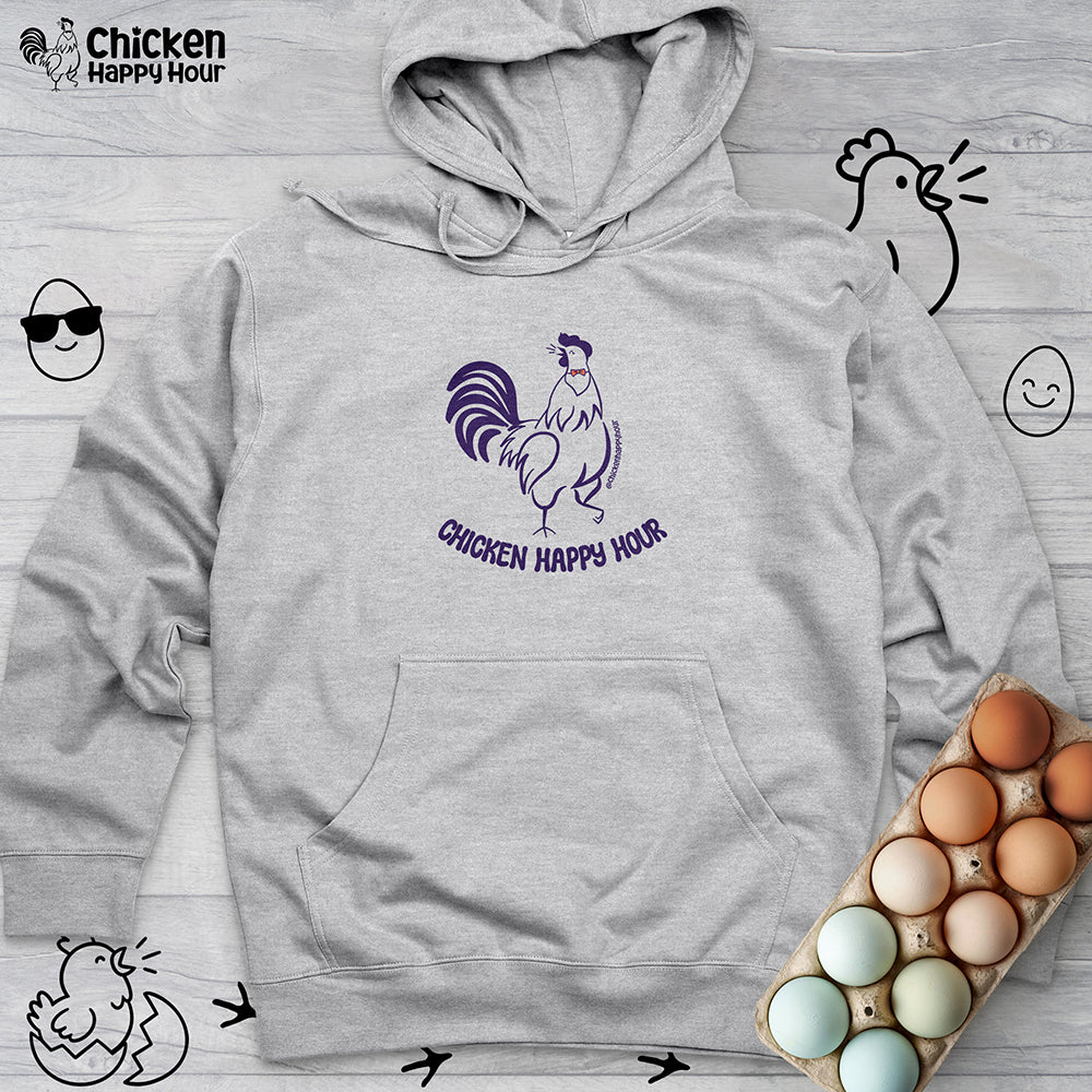 Feminine Chicken Hooded Sweatshirt