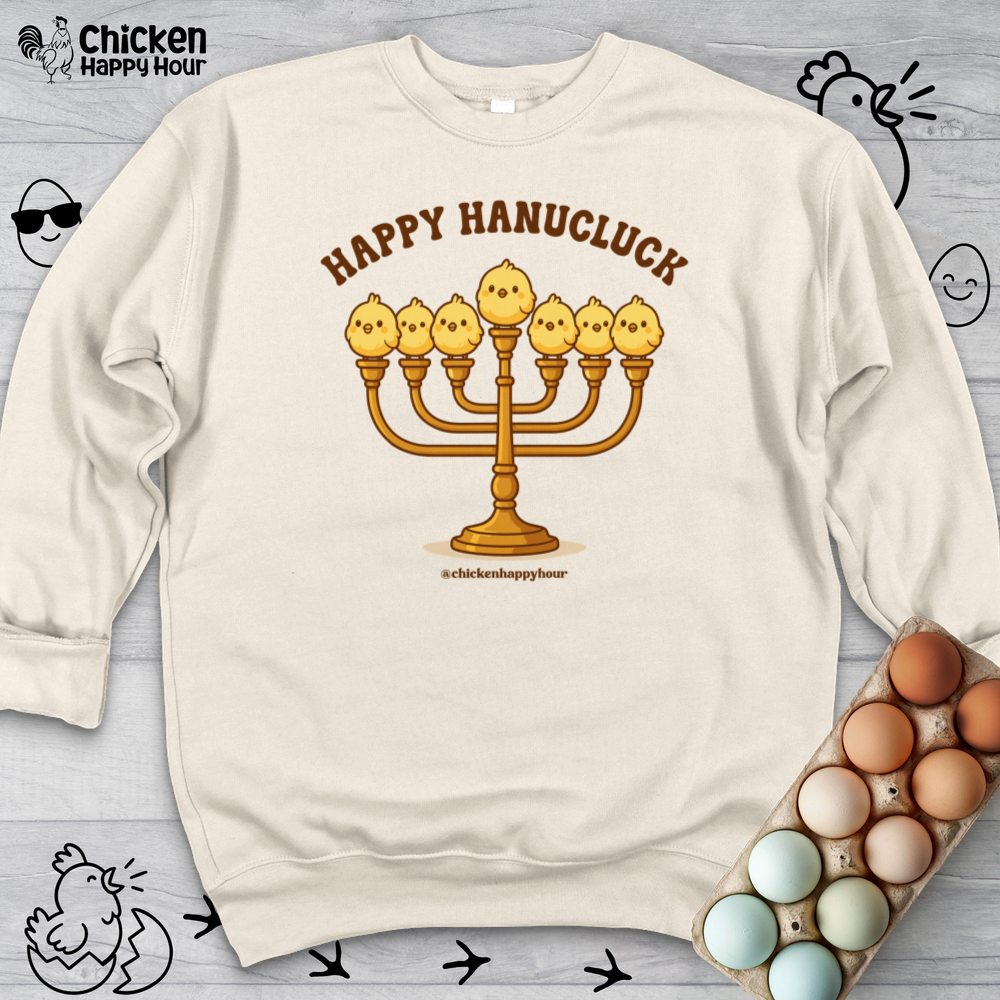 Happy Hanucluck Crewneck