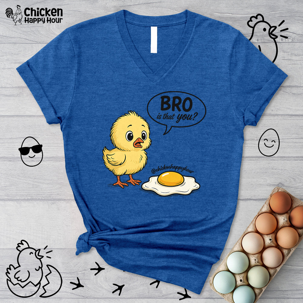 Bro Is That You V-Neck Tee