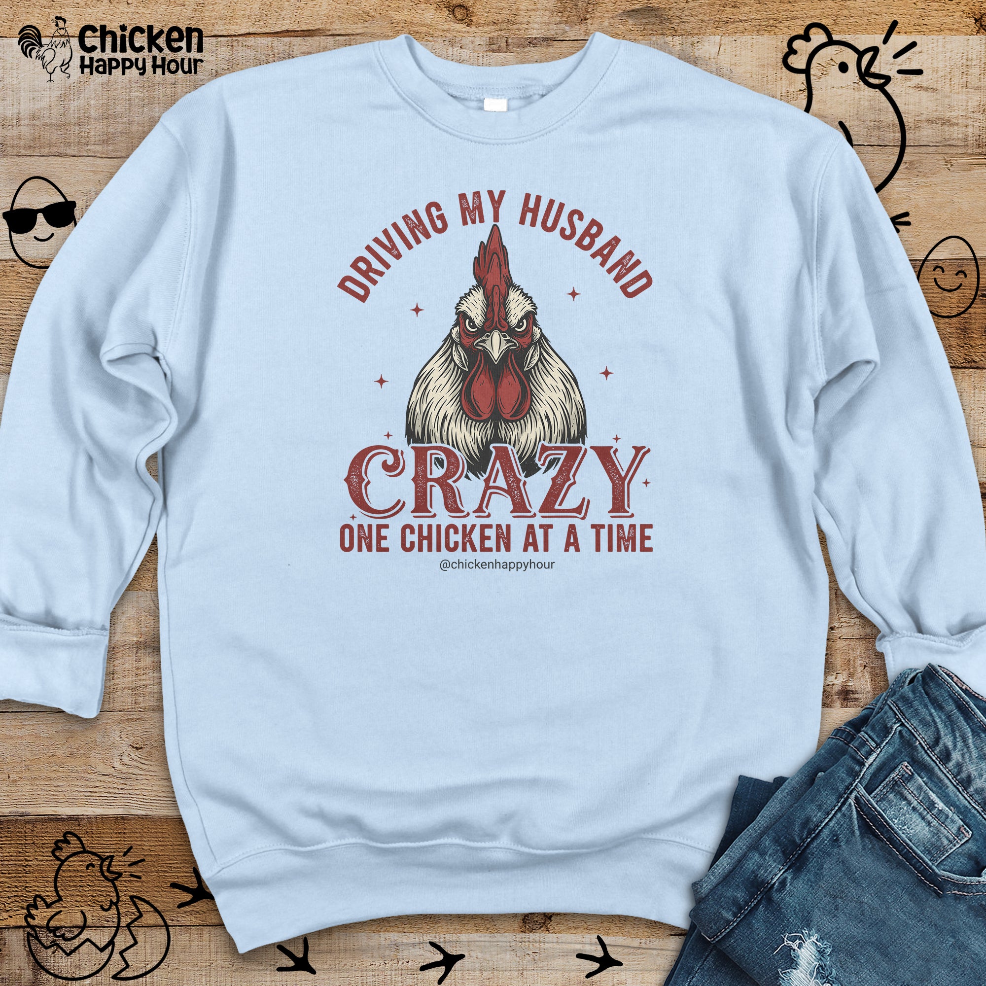 Driving My Husband Crewneck