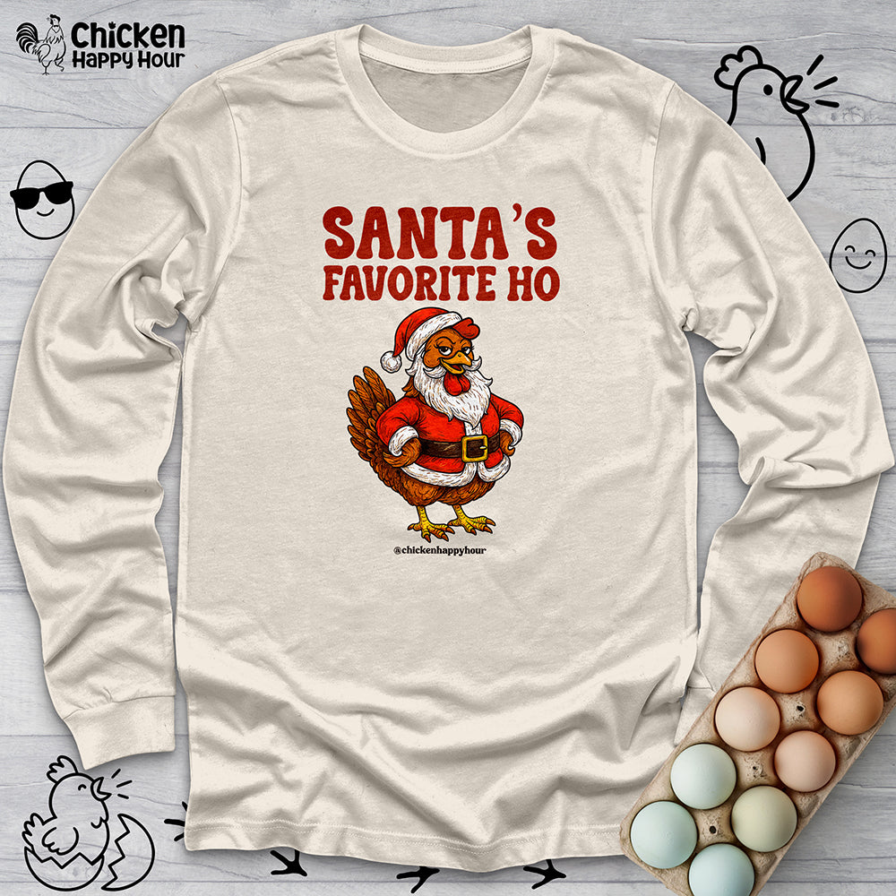 Santa’s Favorite Ho Long Sleeve