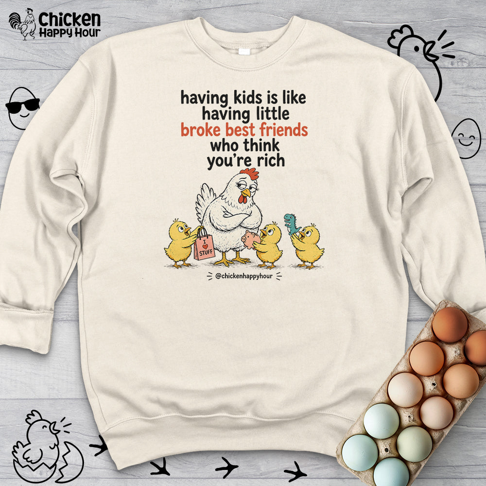 Having Kids Sweatshirt
