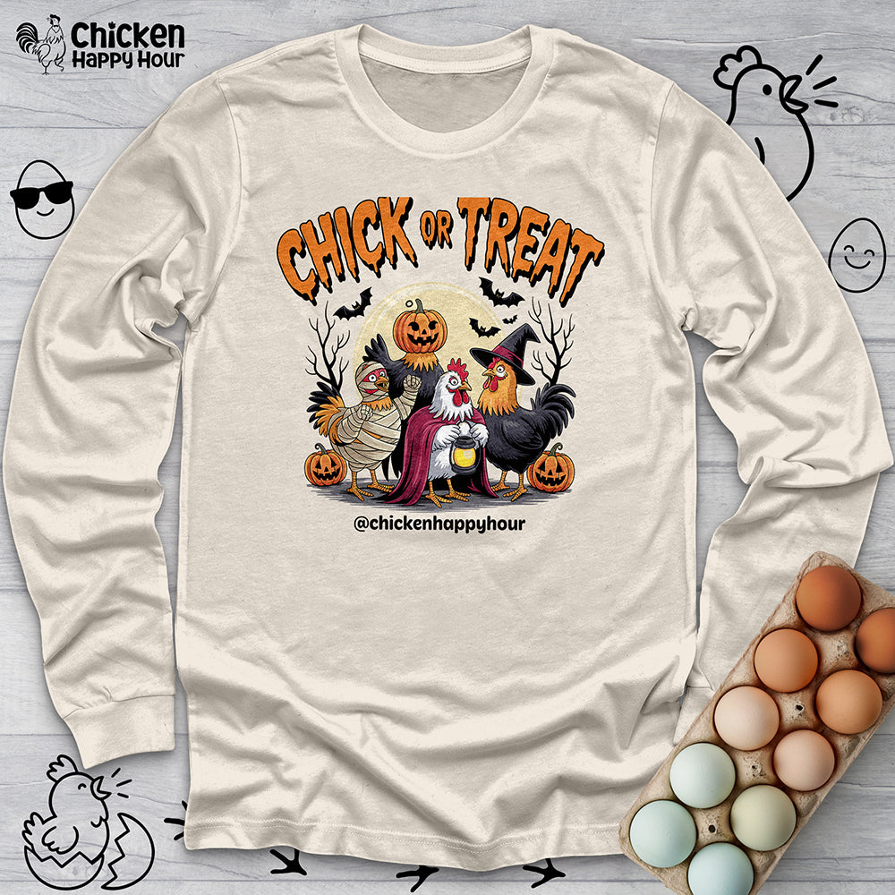 Chick or Treat Long Sleeve
