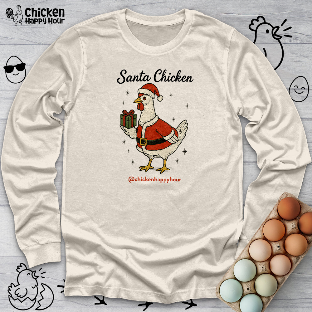 Santa Chicken Long Sleeve