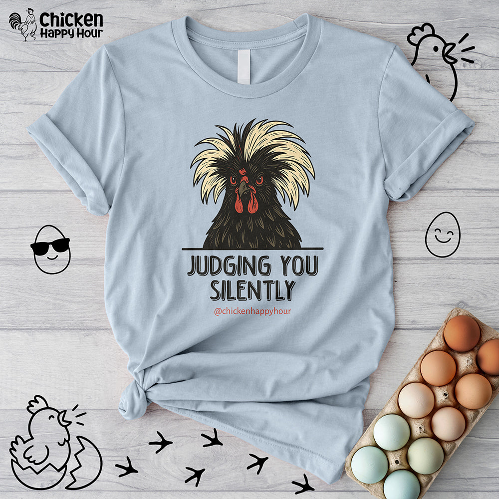 Judging You Silently Unisex Tee