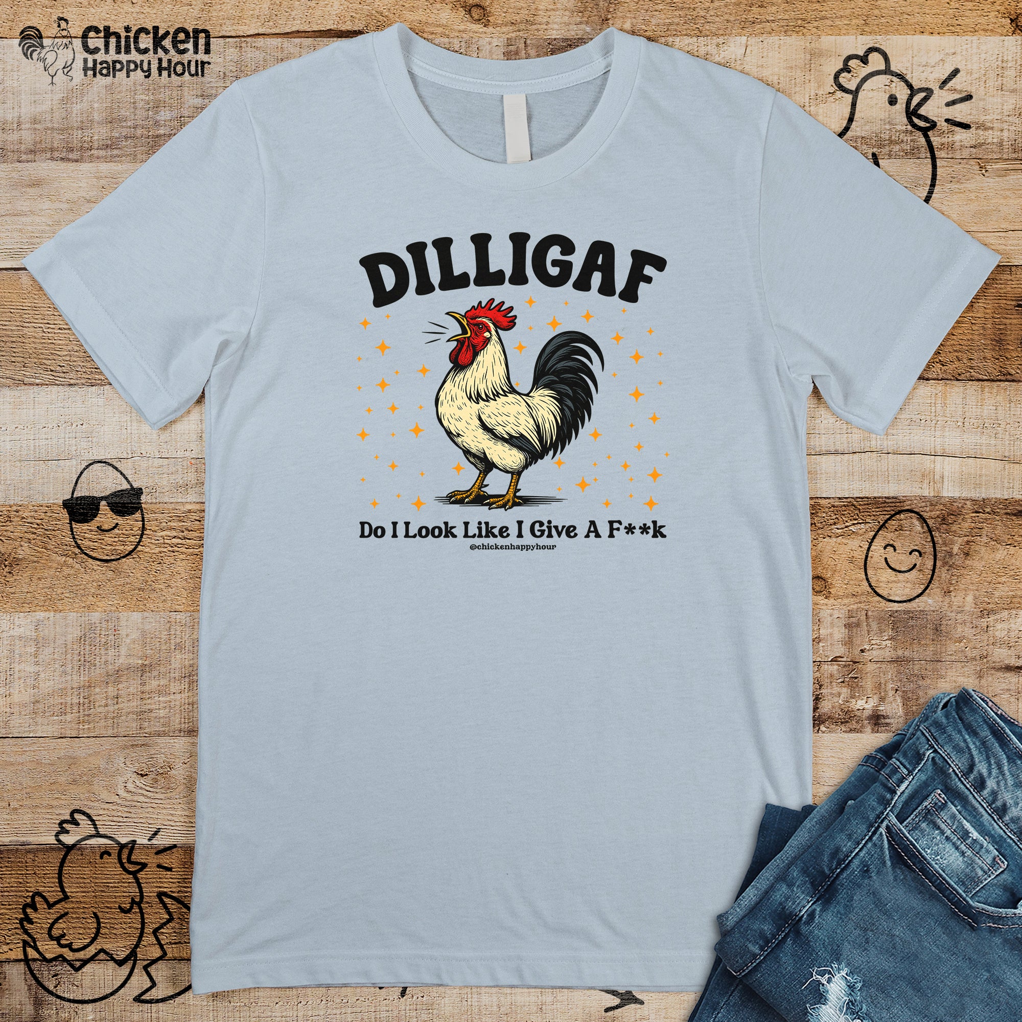 Dilligaf Do I Look Like I Give a Fk Unisex Tee