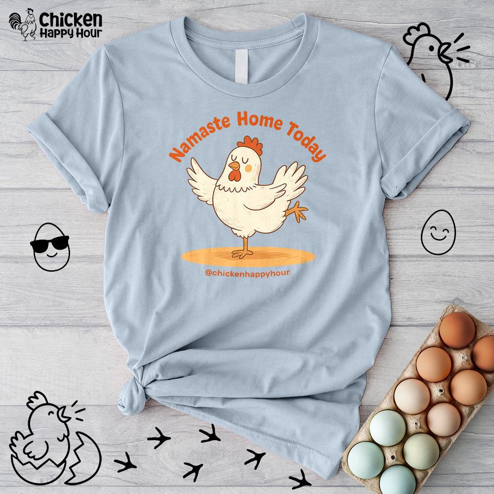 Namaste Cluck Unisex Tee